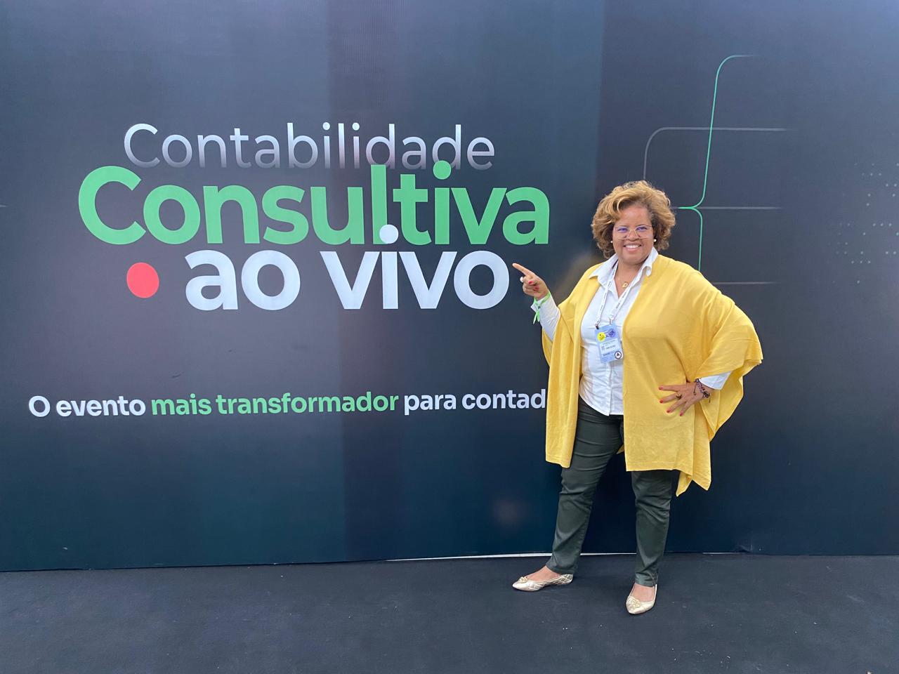 Foto da Rose de Jesus no evento