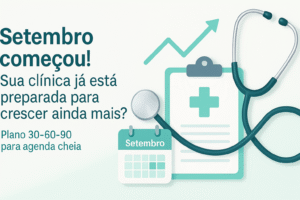 Capa — Setembro começou! Crescimento da clínica